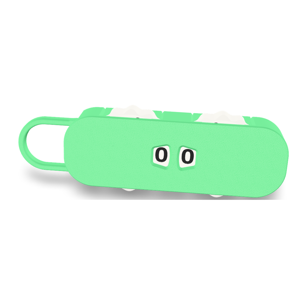 Stitch & Row Counter in Grass Green
