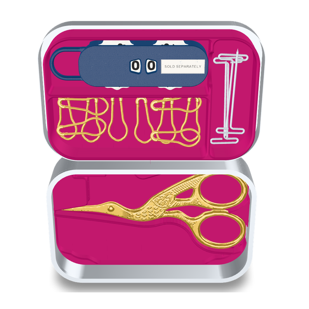 Notions in Motion in Plum, tin open, counter sold separately