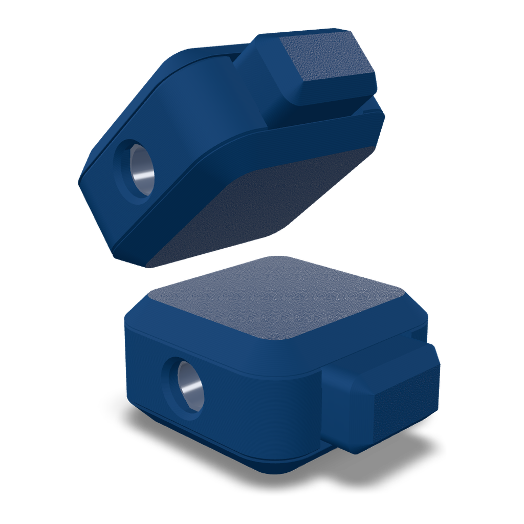 Needle Keepers, Dark Blue, a pair separating