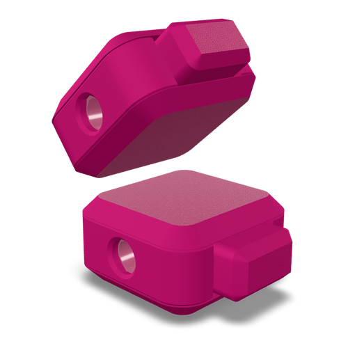 Needle Keepers, Plum, a pair separating