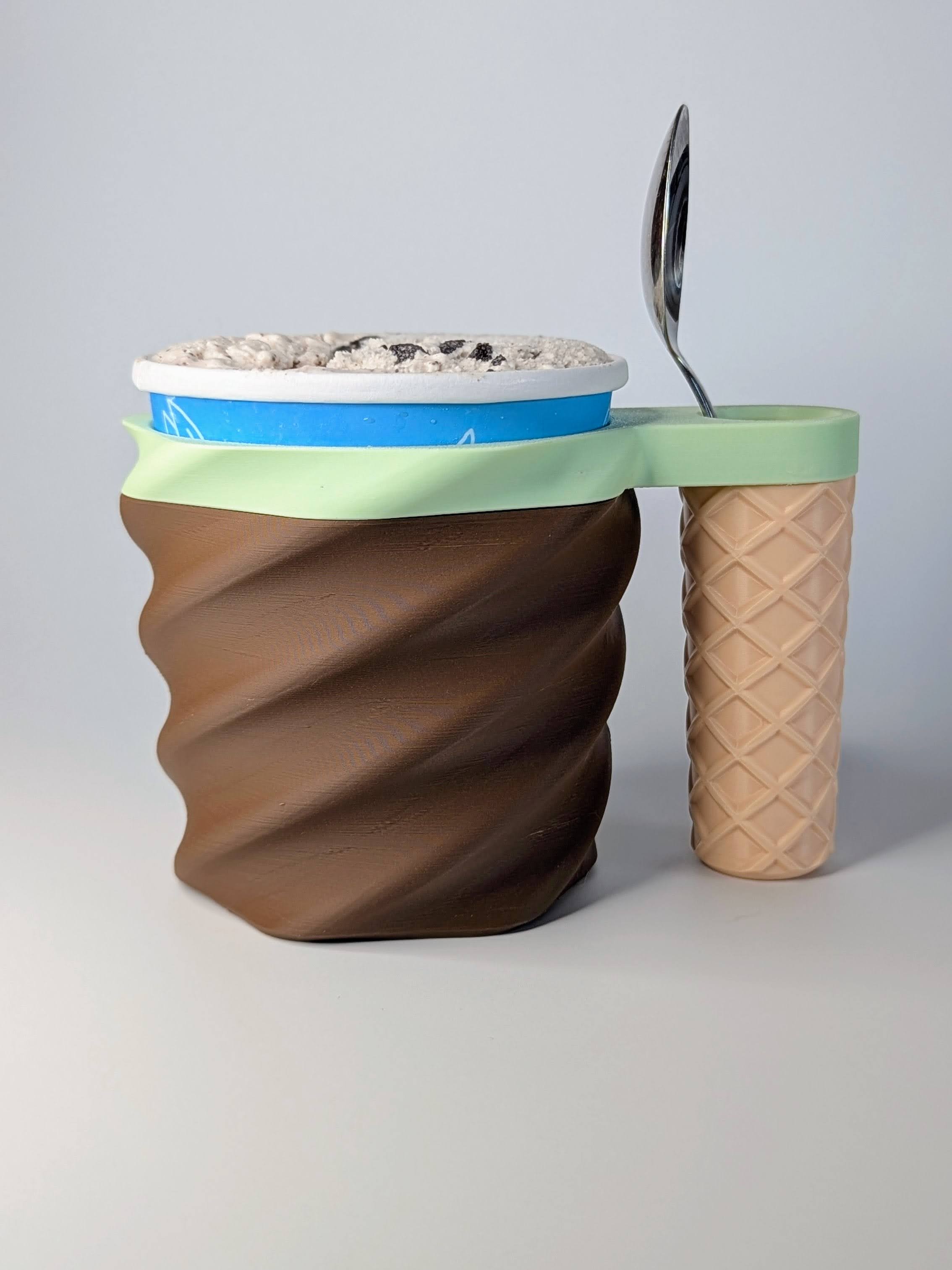 Insulated Ice Cream Pint Holder - Mix and Match