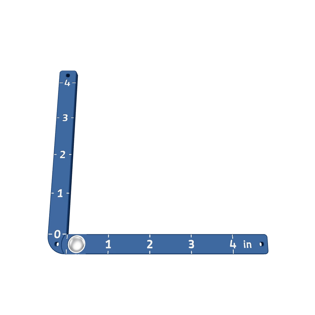 Swatch Gauge in Dark Blue