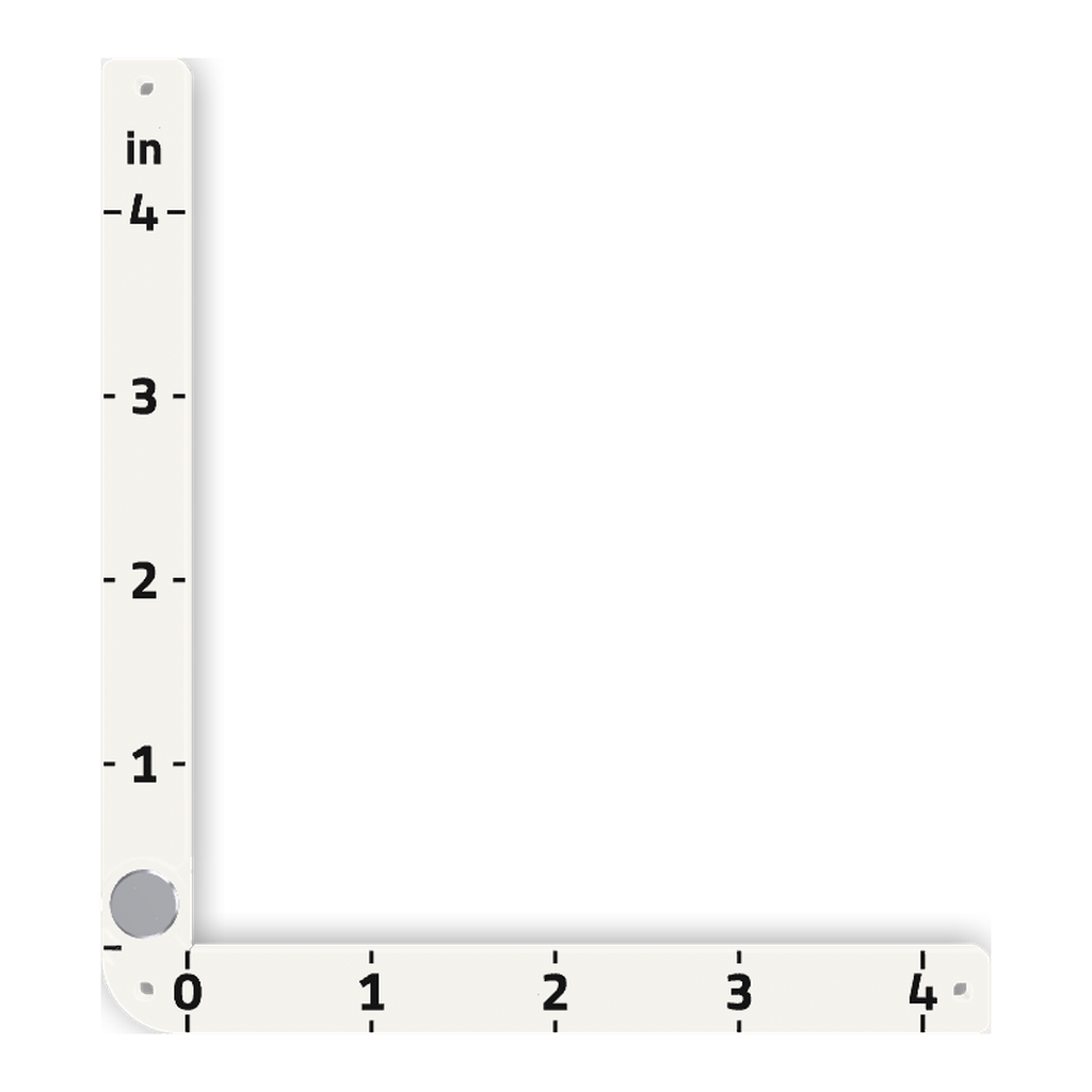 Swatch Gauge in Ivory White