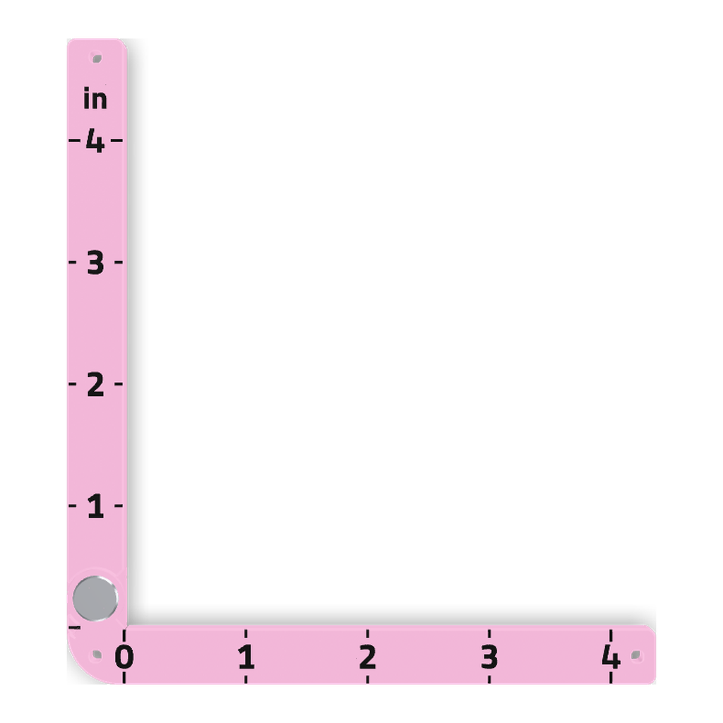 Swatch Gauge in Sakura Pink
