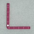 Swatch Gauge in Plum, 3D model